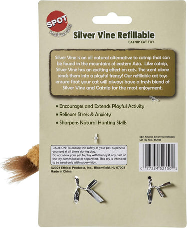 Spot® Naturals Silvervine Refillable Assorted Cat Toy