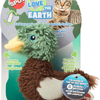 SPOT® Love The Earth Barnyard Bird Assorted 4" Cat Toy