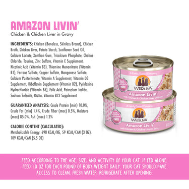 Weruva Amazon Livin' 3 oz