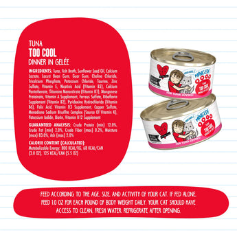 BFF Minced  Tuna Too Cool Tuna Dinner in Gelée 3 oz