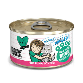 BFF Minced  Tuna & Pumpkin Valentine Tuna & Pumpkin Dinner in Gravy 3 oz