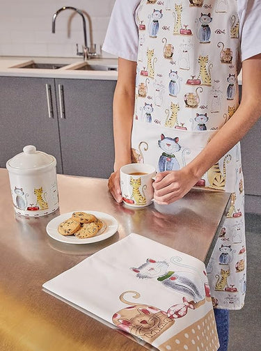 Spotted Dog Apron - Cute Cats SALE