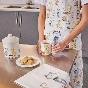 Spotted Dog Apron - Cute Cats SALE