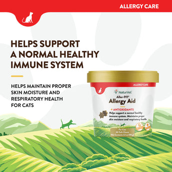 NaturVet Aller-911 Allergy Aid Soft Chews for Cat