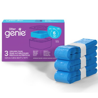 Angelcare Litter Genie Genuine Film, Pack Of 3, 14ft (Up To 6 Months)