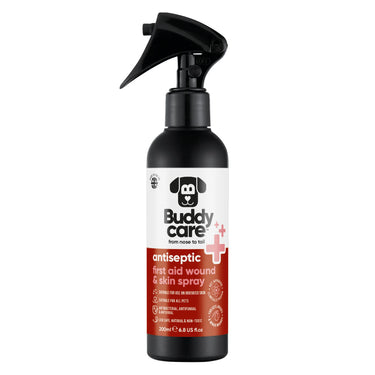 Buddycare™ Antiseptic First Aid Wound & Skin Spray Suitable for All Pets 6.76 fl oz