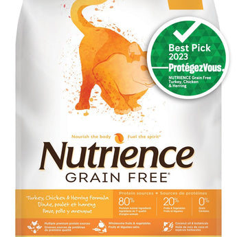 Nutrience Grain Free – Turkey, Chicken & Herring Dry Cat Food