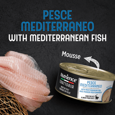 Nutrience Trattoria Pesce Meiterraneo 3 oz (NEW)