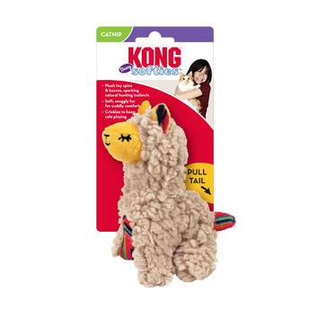 Kong Cat Softies Buzzy Llama Cat Toy