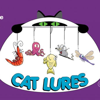 CAT LURES Twist and Play Tickler Toy 23"