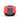 Catit Corner Hooded Cat Pan - Red & Charcoal