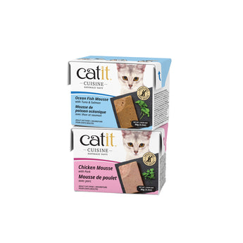 Catit Cuisine Chicken Mousse with Pork - 90 g (NEW) BOGO