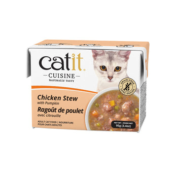 Catit Cuisine Chicken Stew with Pumpkin - 95 g (NEW) BOGO