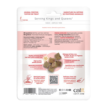 Catit Freeze-Dried Raw Treat, Beef, Pork & Lamb Liver, 28.4 g