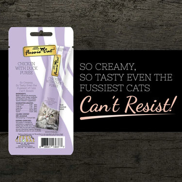 Fussie Cat – Chicken with Duck Puree – 2 oz x 4 pack