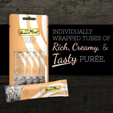 Fussie Cat – Chicken Puree – 2 oz x 4 pack