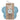 Dexypaws Flower Hide and Seek Silicone Snuffle Mat, Sky Blue for Cats or Dogs