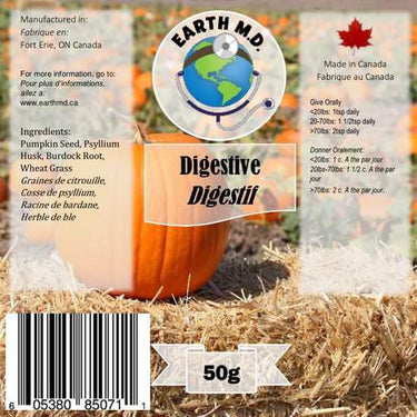 Earth MD Digestive Supplement - 50g