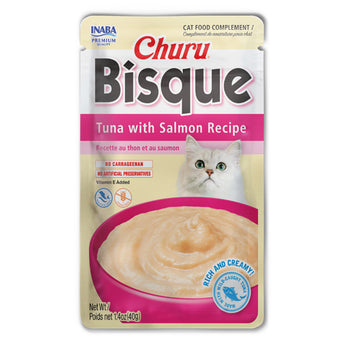 Inaba Cat Churu Bisque Tuna with Salmon Recipe