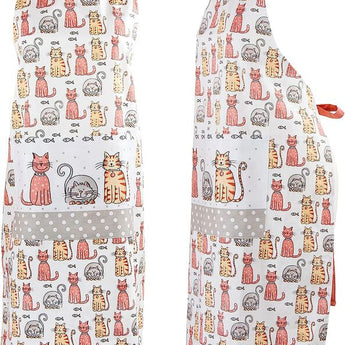 Spotted Dog Apron - Happy Cats SALE