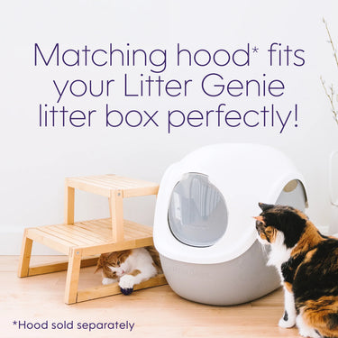 Angelcare Litter Genie Cat Litter Box With Scoop, Grey