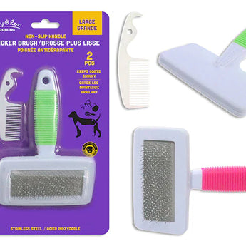 Riley & Rex Non-Slip Slicker Brush