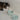 Dexypaws Raised Ceramic Cat Bowl with Slow Feeder, Flower, Sage Green 7.75 oz