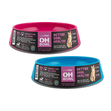 LickiMat Oh Bowl - Oral Health Bowl Pink SALE