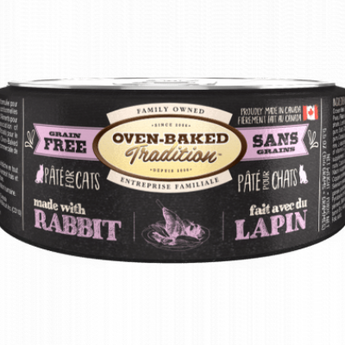Oven-Baked Tradition Grain Free Rabbit Pate Cat 5.5oz