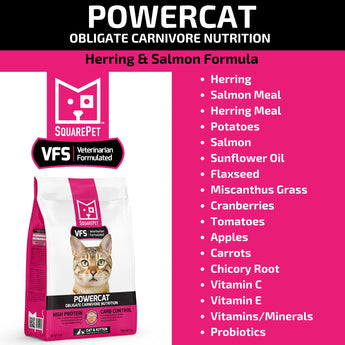 Square Pet PowerCat Herring & Salmon