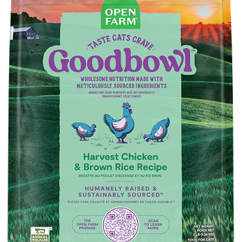 Open Farm GoodBowl™ Harvest Chicken & Brown Rice Recipe for Cats