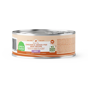 Open Farm® Chicken & Grass-Fed Beef Pâté Wet Cat Food 2.8oz