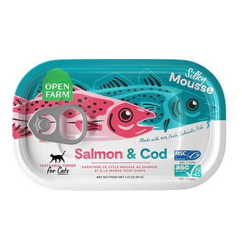 Open Farm® Salmon & Cod Topper for Cats 3 oz