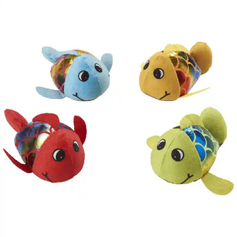 Spot® Plush Jittery Fish Assorted Cat Toy 3"