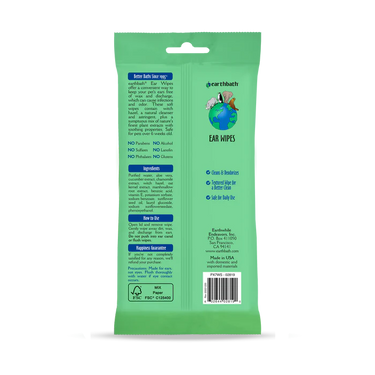 earthbath® Grooming Wipes Ear Wipes