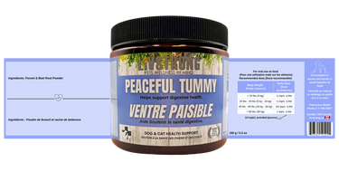 Livstrong Pet Peaceful Tummy Supplement 150 g