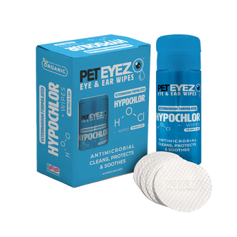 Pet Eyes Hypochlor Eye & Ear Wipes (NEW)