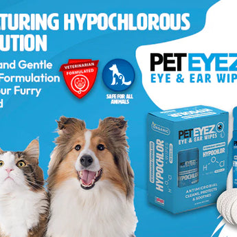 Pet Eyes Hypochlor Eye & Ear Wipes (NEW)