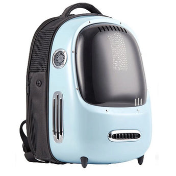 Instachew Breezy Smart Cat Carrier Tiffany Blue