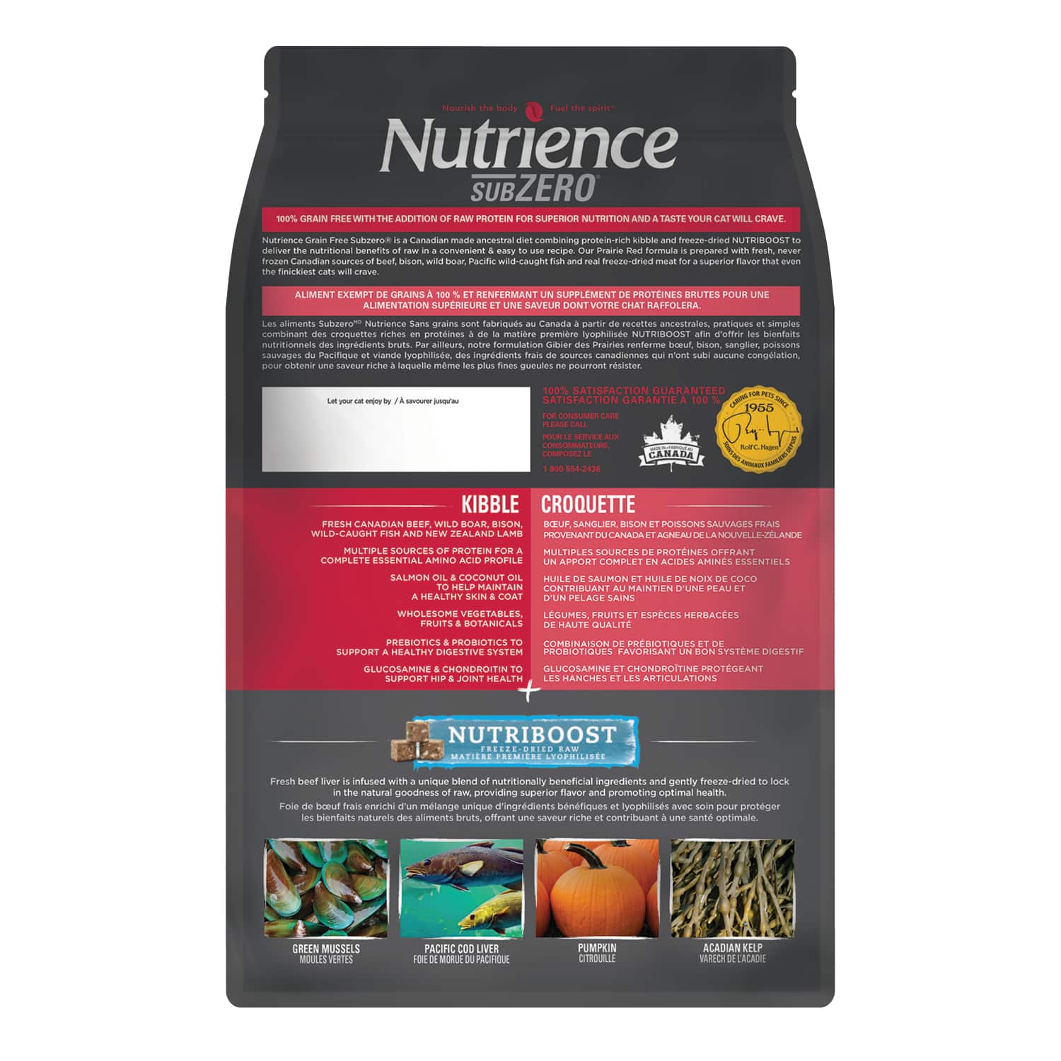 Nutrience SubZero Prairie Red – High Protein Cat Food – Cats Paradise