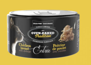 Oven-Baked Tradition Chicken Breast Entrée With Shrimps Cat 3 oz
