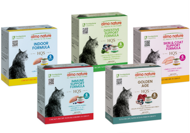 Almo Nature HQS Indoor Cat Food - Chicken Recipe In Gravy 6x50gr