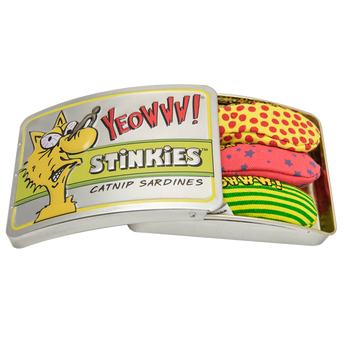 Yeowww Tin Of Stinkees Cat 3pk