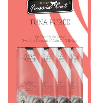 Fussie Cat – Tuna Puree – 2 oz x 4 pack