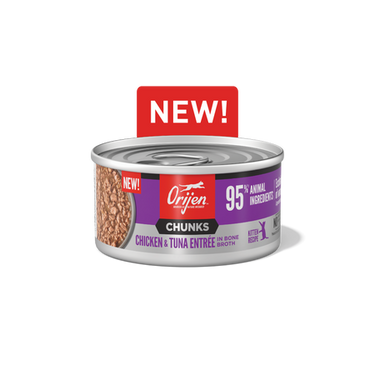 Orijen Chunks Chicken & Tuna Entree 5.5 oz
