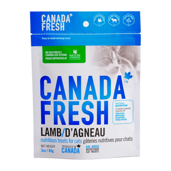 PetKind® Canada Fresh™ Lamb Air-Dried Nutritious Cat Treats 3oz