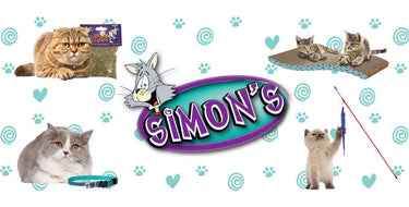 SIMONS Kitty Scratcher Adventure Tower with Bowls