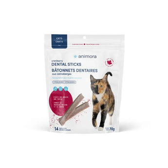 Animora Cranberry Dental Sticks For Cat, 70g 14pk