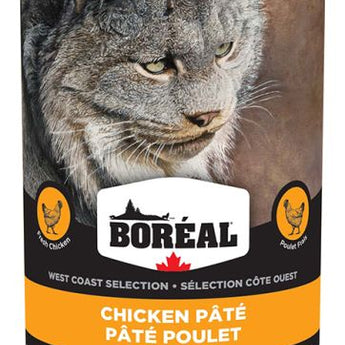 Boreal West Coast Chicken Pate Canned Cat Food 400 g