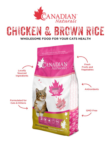 Canadian Naturals Chicken & Rice Cat Recipe GMO Free